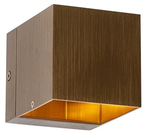 Candeeiro de parede moderno bronze escuro - Transfer