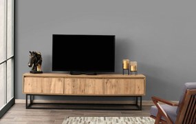 Móvel TV Tılsım – Preto – 180x50x40 cm