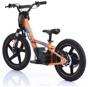 Bicicleta elétrica infantil 250W 16” pro Roan RXF Sedna Laranja