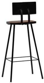 5 pcs conjunto de bar preto