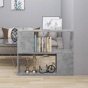 vidaXL Móvel de TV 80x24x63 cm contraplacado cinzento-cimento