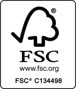 Carrinho de Cozinha de jardim com rodas em madeira de acácia com certificação FSC®.Castanho