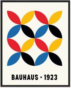 Impressão digital emoldurada Bauhaus - 1923