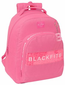 Mochila Escolar BlackFit8 Glow Up Cor de Rosa (32 X 42 X 15 cm)