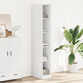 vidaXL Roupeiro 30x50x200 cm derivados de madeira branco