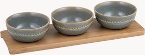 Taças para molhos com tabuleiro Cameo, conjunto de 4