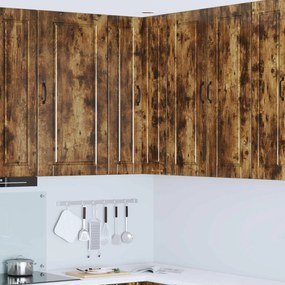 vidaXL Armário de Cozinha com porta Carvalho Defumado 57 x 57 x 100 cm