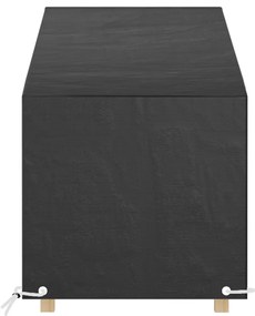 Capas p/ espreguiçadeira 2 pcs 12 ilhós 205x75x40/70 cm PE