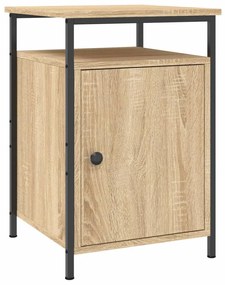 Mesas cabeceira 2 pcs 40x42x60cm deriv. madeira carvalho sonoma