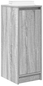 Sapateira 29,5x34x76 cm derivados de madeira cinzento sonoma