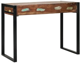 Mesa de Toucador com Espelho Multicolorida 100x50x75 cm de Madeira Rec