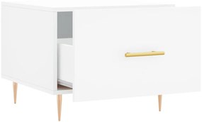 Mesa de centro 50x50x40 cm derivados de madeira branco