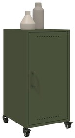 Aparador 36x39x72 cm aço verde azeitona