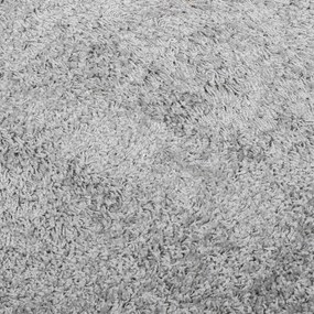 Tapete shaggy de pelo alto PAMPLONA 100x200 cm cinzento