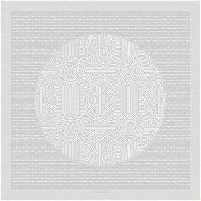 Toalha de mesa jacquard Le Cercle Blanc