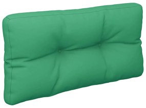 Almofadão para sofá de paletes 70x40x12 cm tecido verde