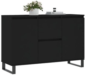 Aparador 104x35x70 cm derivados de madeira preto