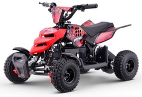 Mini Moto 4 elétrica para crianças Roan Raptor R4 500W Vermelha