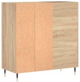 Armário p/ discos 84,5x38x89 cm deriv. madeira carvalho sonoma