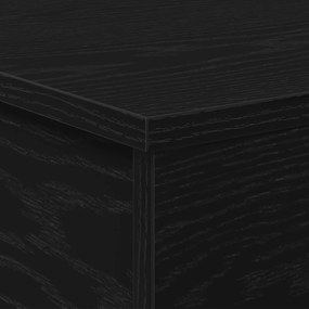 Mesa de Centro Lift Top Preto Carvalho 60x44,5x45 cm Madeira de Engenh