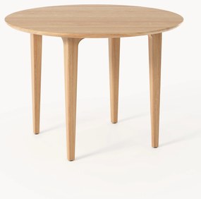 Mesa de jantar redonda em madeira de carvalho Archie, Ø 110 cm