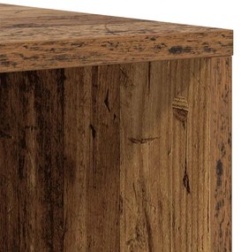 Gabinete para TV 3 pcs Madeira antiga 37 x 35 x 107.5 cm