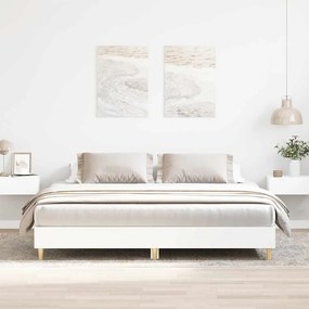 Estrutura de cama sem colchão 160x200 cm branco