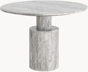 Mesa de jantar redonda em mármore Elisabeth, Ø 120 cm
