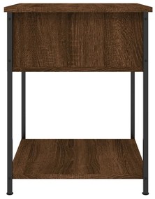 Mesa cabeceira 44x45x58 cm derivados madeira carvalho castanho