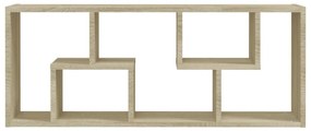 Estante de parede 36x16x90 cm derivados madeira carvalho sonoma
