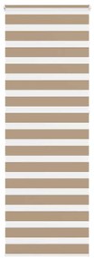 vidaXL Cortina de zebra 85x230 cm largura do tecido 80,9 cm poliéster