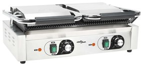Grelhador sanduicheira Panini dupla 3600 W 57x30,5x20 cm