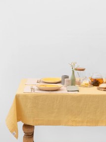 Toalha de mesa em linho Butter