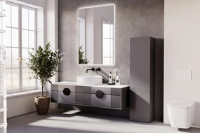 Estante LONI 160x40 cm cinza