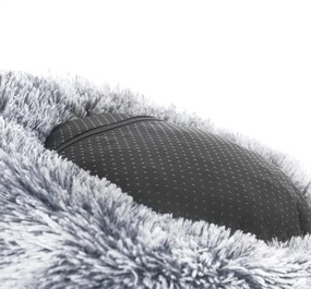 Cama para cães 70 x 20 cm (Ø x A) cinzenta