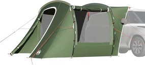 vidaXL Tenda de carro impermeável verde