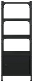 Estante c/ 3 prateleiras 41x30x109,5 cm derivados madeira preto