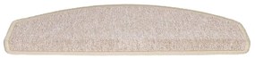 Tapetes de escada 30 pcs 65x24x4 cm cinzento-acastanhado