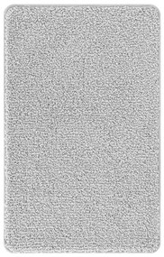 Tapete de Banho Retangular Cinzento 60x90 cm Polipropileno Antiderrapa