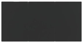 9 pcs conjunto de jantar p/ jardim c/ almofadões vime PE preto