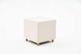 Pouffe Ranma Gabbana – Cream – 40 cm x 40 cm x 40 cm