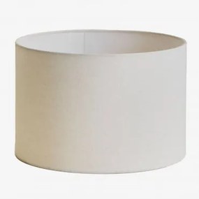 Arlina Tecido Para Abajur Branco Quebrado & Ø30 Cm - ↑25 Cm - Sklum