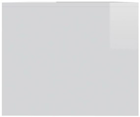 Mesa de centro 90x50x41,5 cm derivados madeira branco brilhante