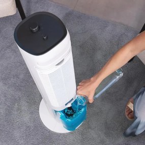 Climatizador evaporativo de torre de 60 W EnergySilence 3000 Cool Tower , 3 L e 3 velocidades com oscilação