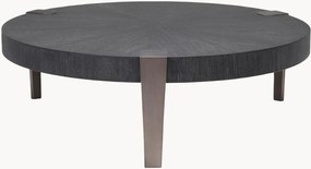 Mesa de centro redonda com tampo de madeira Oxnard