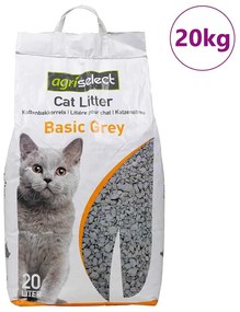 vidaXL Areia para Gato com Fragrância de Pó para Bebé Bentonite 20L