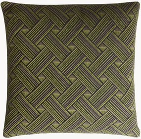 Almofada em veludo de algodão Geometric