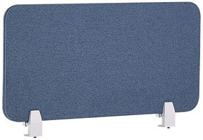 Painel divisor de secretária azul 80 x 40 cm WALLY Beliani