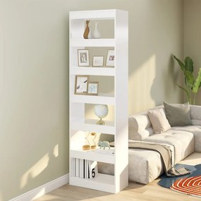 vidaXL Estante/divisória 60x30x198 cm branco