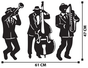 Acessório Decorativo de Parede Munis – Preto – 61 x 47 cm